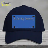 In Loving Memory Blue Novelty License Plate Hat Cotton / Navy