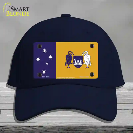 Australia Capital Territory Novelty License Plate Hat Cotton / Navy