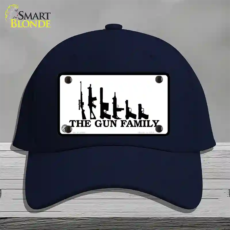 The Gun Family Novelty License Plate Hat Cotton / Navy