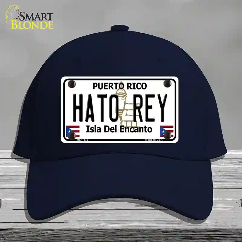 Hato Rey Puerto Rico Novelty License Plate Hat Cotton / Navy