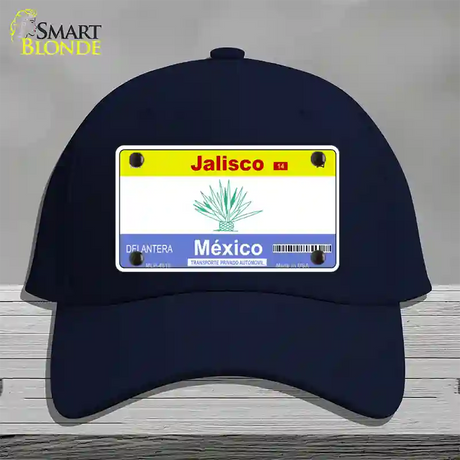 Jalisco Mexico Blank Novelty License Plate Hat Cotton / Navy