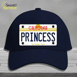 Princess California Novelty License Plate Hat Cotton / Navy