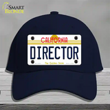 Director California Novelty License Plate Hat Cotton / Navy