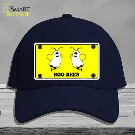 Boo Bees Novelty License Plate Hat Cotton / Navy