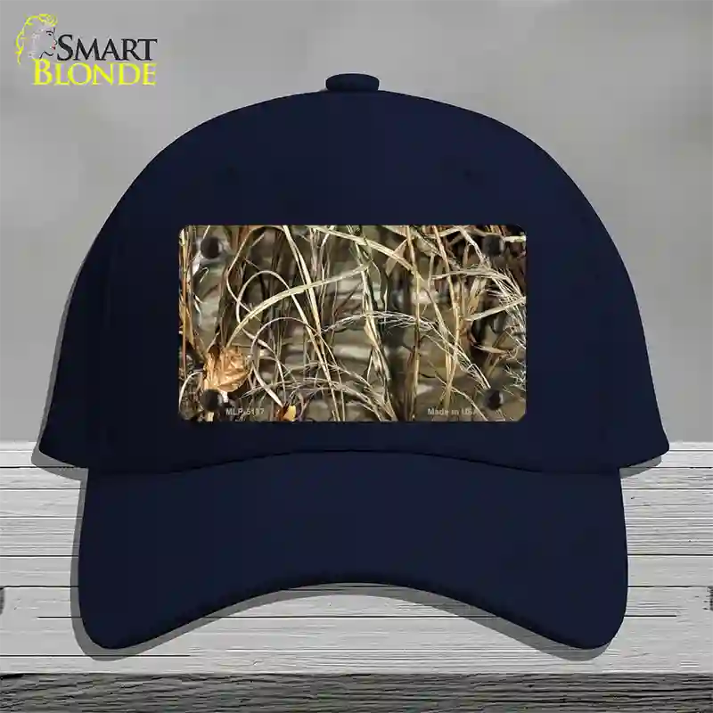 Camo Sticks Novelty License Plate Hat Cotton / Navy