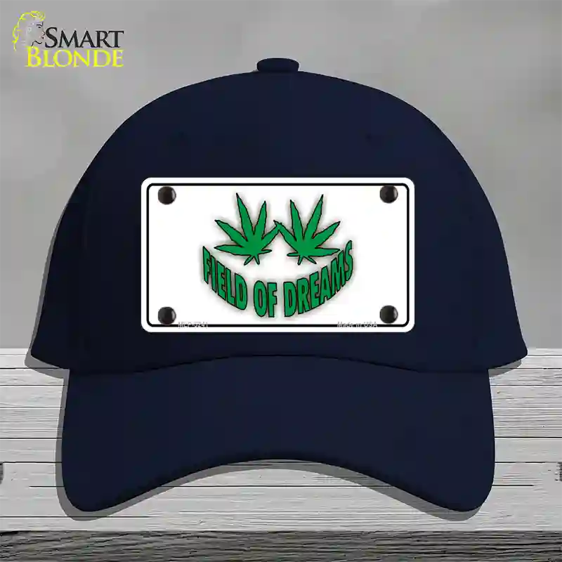 Field of Dreams Novelty License Plate Hat Cotton / Navy