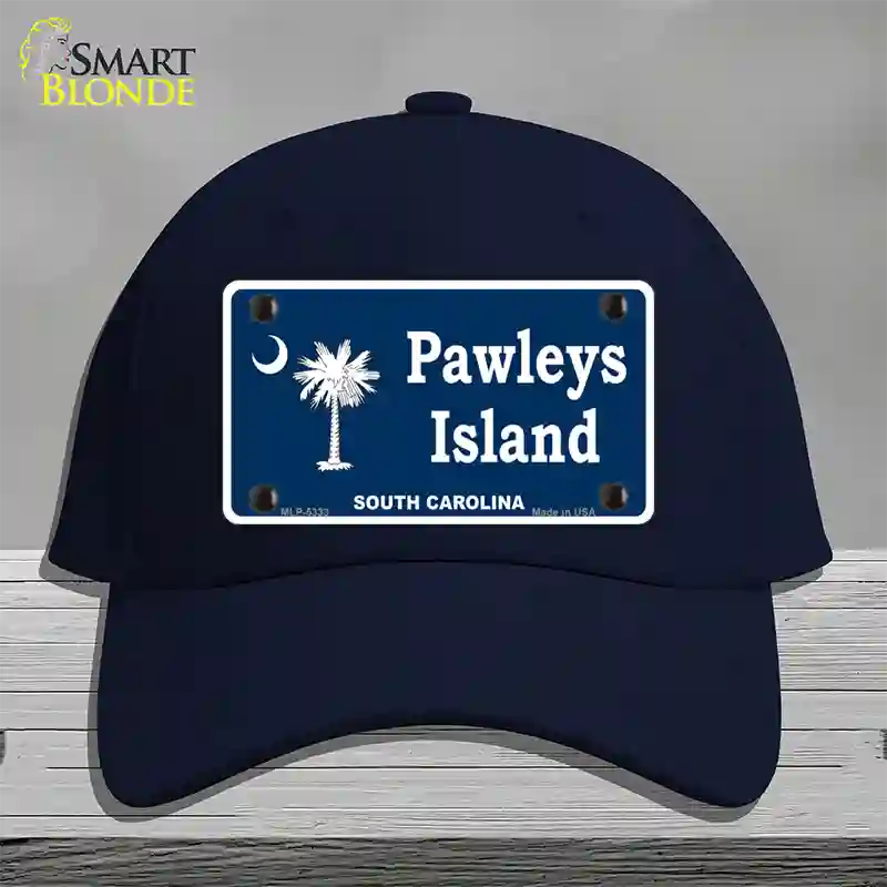 Pawleys Island Novelty License Plate Hat Cotton / Navy