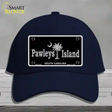 Pawleys Island Black Novelty License Plate Hat Cotton / Navy