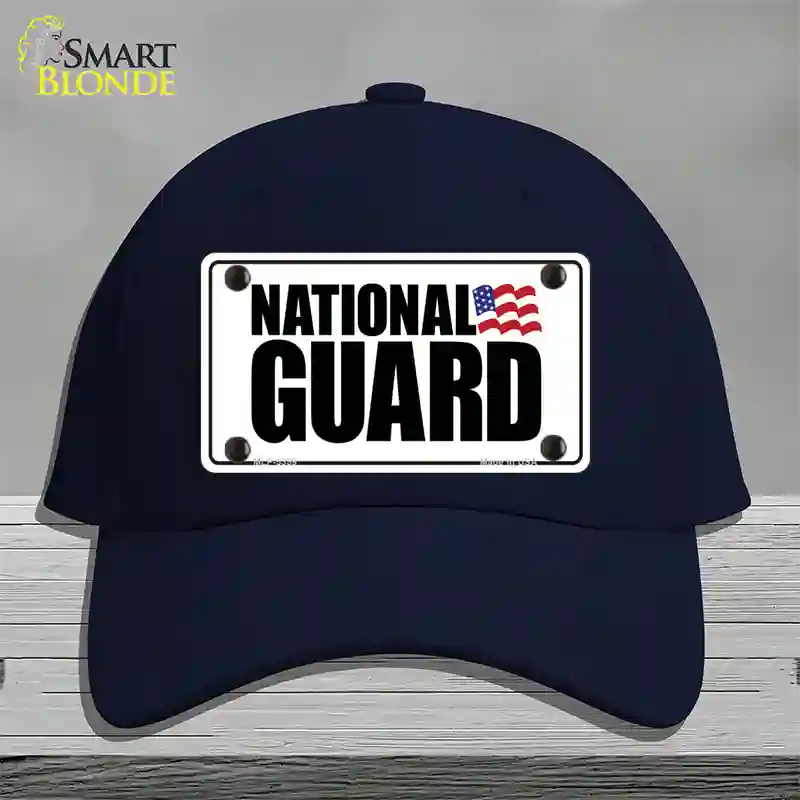 National Guard Novelty License Plate Hat Cotton / Navy