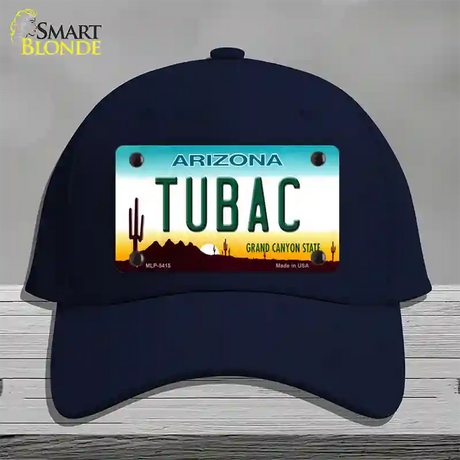 Tubac Arizona Novelty License Plate Hat Cotton / Navy