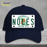 Noles Florida Novelty License Plate Hat Cotton / Navy