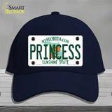 Princess Florida Novelty License Plate Hat Cotton / Navy