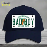 Bad Boy Florida Novelty License Plate Hat Cotton / Navy