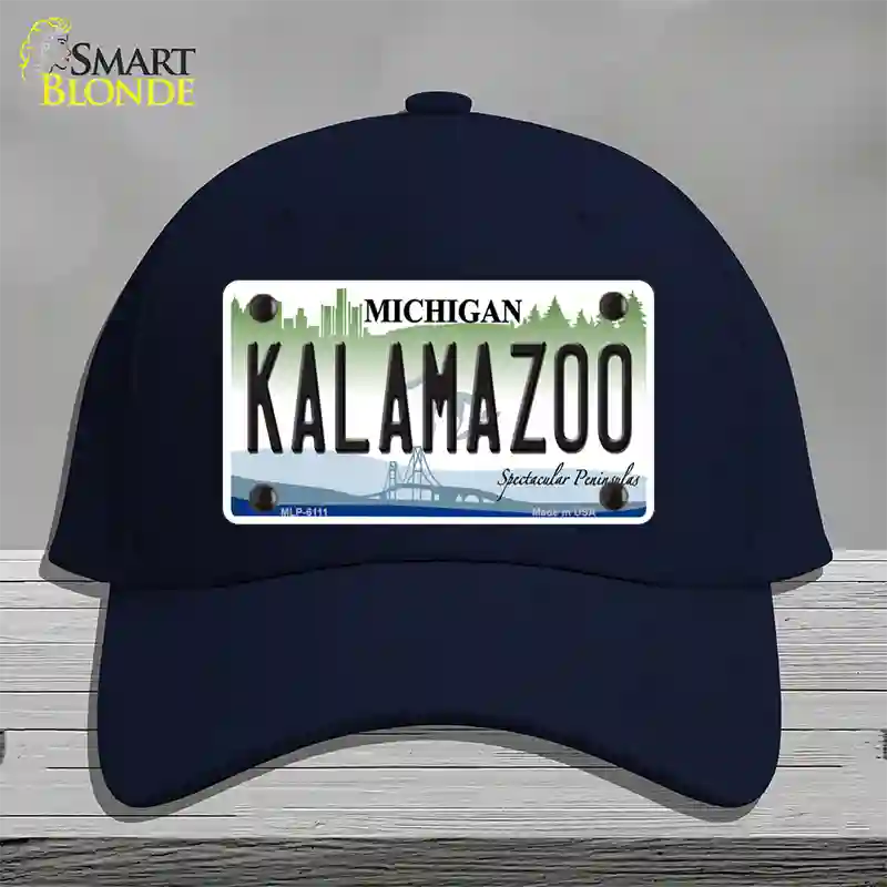 Kalamazoo Novelty License Plate Hat Cotton / Navy