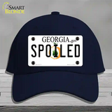 Spoiled Georgia Novelty License Plate Hat Cotton / Navy