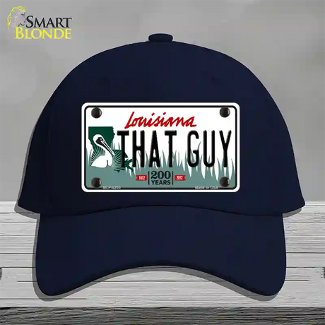 That Guy Louisiana Novelty License Plate Hat Cotton / Navy