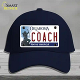 Coach Oklahoma Novelty License Plate Hat Cotton / Navy