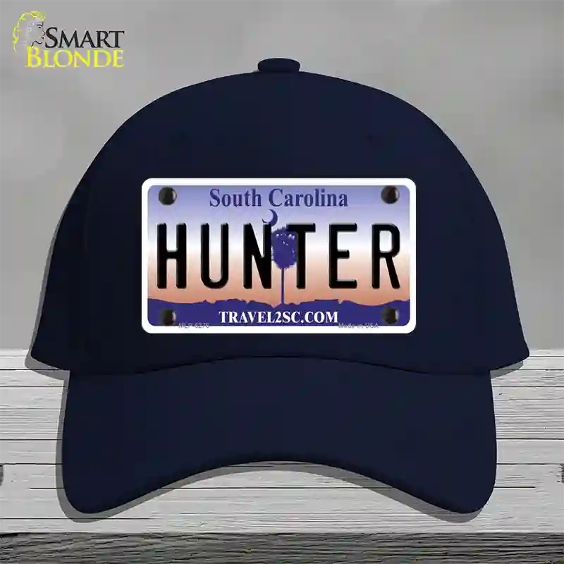 Hunter South Carolina Novelty License Plate Hat Cotton / Navy