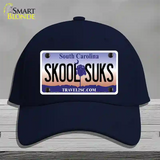 Skool Suks South Carolina Novelty License Plate Hat Cotton / Navy