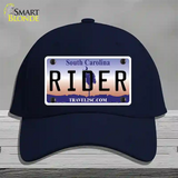 Rider South Carolina Novelty License Plate Hat Cotton / Navy