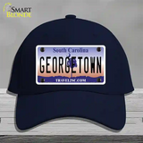 Georgetown South Carolina Novelty License Plate Hat Cotton / Navy