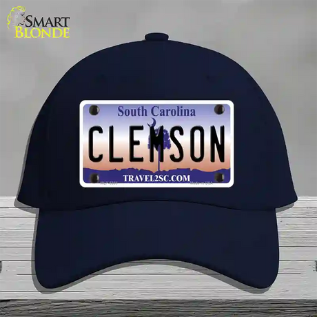 Clemson South Carolina Novelty License Plate Hat Cotton / Navy