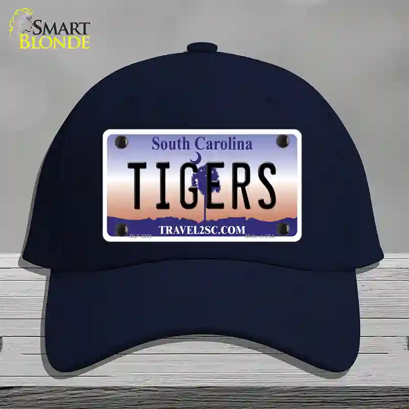 Tigers South Carolina Novelty License Plate Hat Cotton / Navy