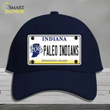 Paleo Indians Indiana Novelty License Plate Hat Cotton / Navy