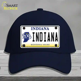 Indiana Novelty License Plate Hat Cotton / Navy