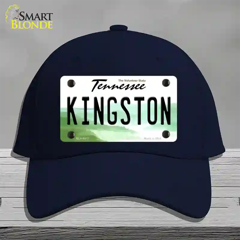 Kingston Tennessee Novelty License Plate Hat Cotton / Navy