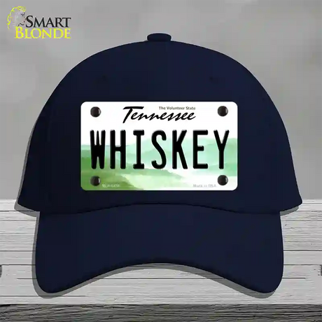 Whiskey Tennessee Novelty License Plate Hat Cotton / Navy