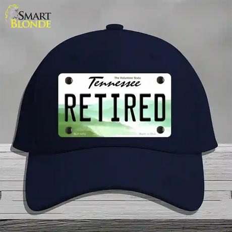 Retired Tennessee Novelty License Plate Hat Cotton / Navy