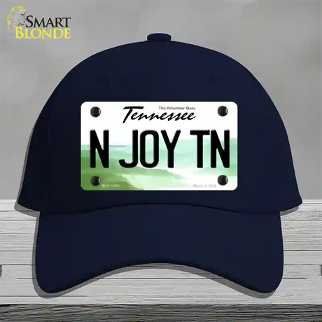 N Joy Tennessee Novelty License Plate Hat Cotton / Navy