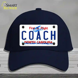 Coach North Carolina Novelty License Plate Hat Cotton / Navy