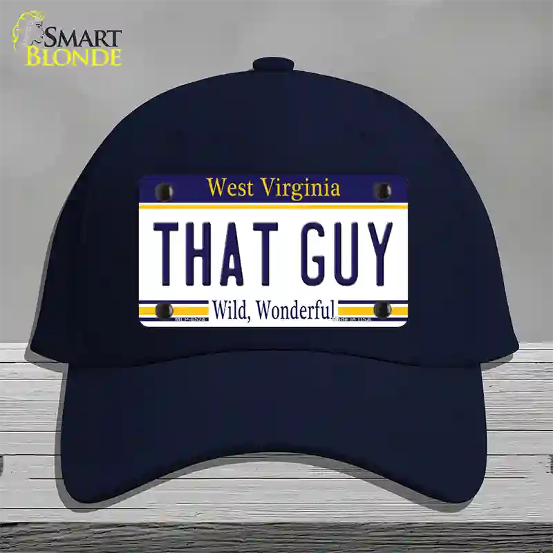 That Guy West Virginia Novelty License Plate Hat Cotton / Navy