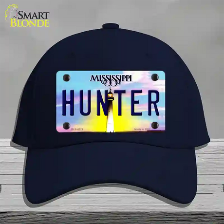 Hunter Mississippi Novelty License Plate Hat Cotton / Navy