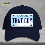 That Guy Kansas Novelty License Plate Hat Cotton / Navy