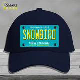 Snowbird New Mexico Novelty License Plate Hat Cotton / Navy