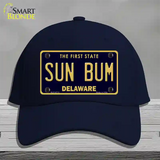 Sun Bum Delaware Novelty License Plate Hat Cotton / Navy