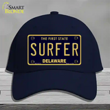 Surfer Delaware Novelty License Plate Hat Cotton / Navy