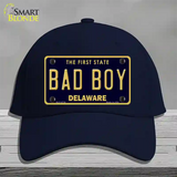 Bad Boy Delaware Novelty License Plate Hat Cotton / Navy