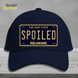 Spoiled Delaware Novelty License Plate Hat Cotton / Navy