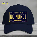 No Murci Delaware Novelty License Plate Hat Cotton / Navy