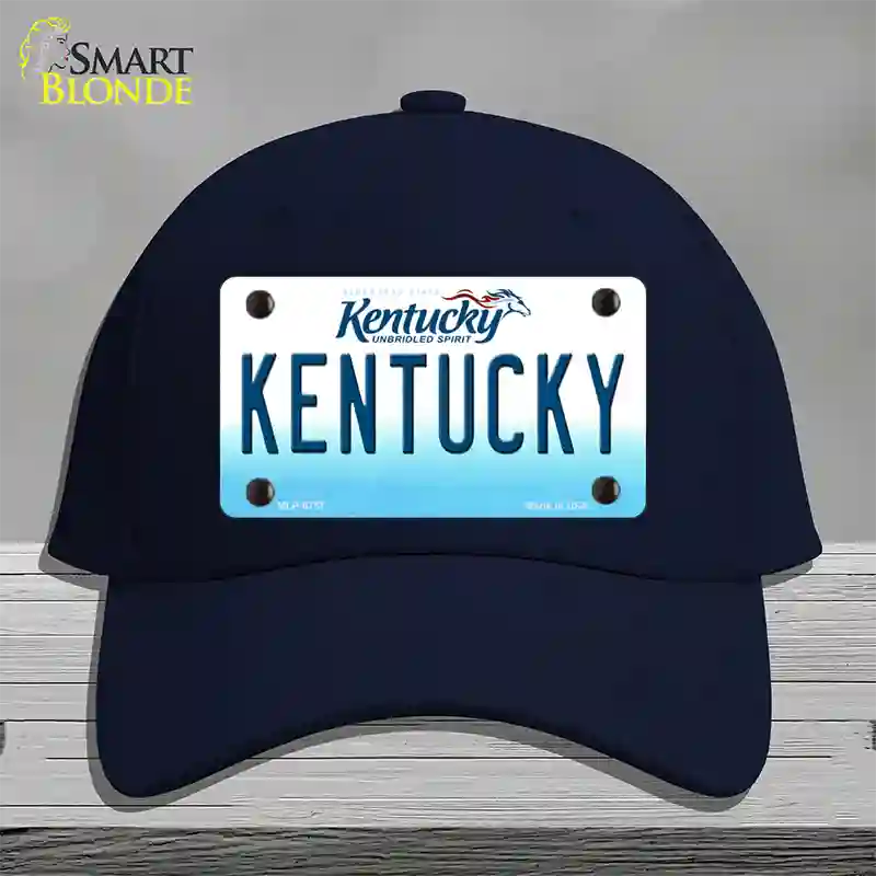 Kentucky Novelty License Plate Hat Cotton / Navy