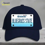 Bluegrass State Kentucky Novelty License Plate Hat Cotton / Navy