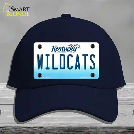 Wildcats Kentucky Novelty License Plate Hat Cotton / Navy