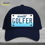 Golfer Kentucky Novelty License Plate Hat Cotton / Navy