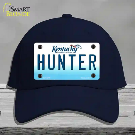 Hunter Kentucky Novelty License Plate Hat Cotton / Navy