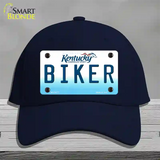 Biker Kentucky Novelty License Plate Hat Cotton / Navy