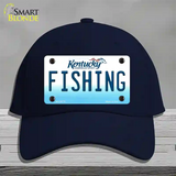 Fishing Kentucky Novelty License Plate Hat Cotton / Navy